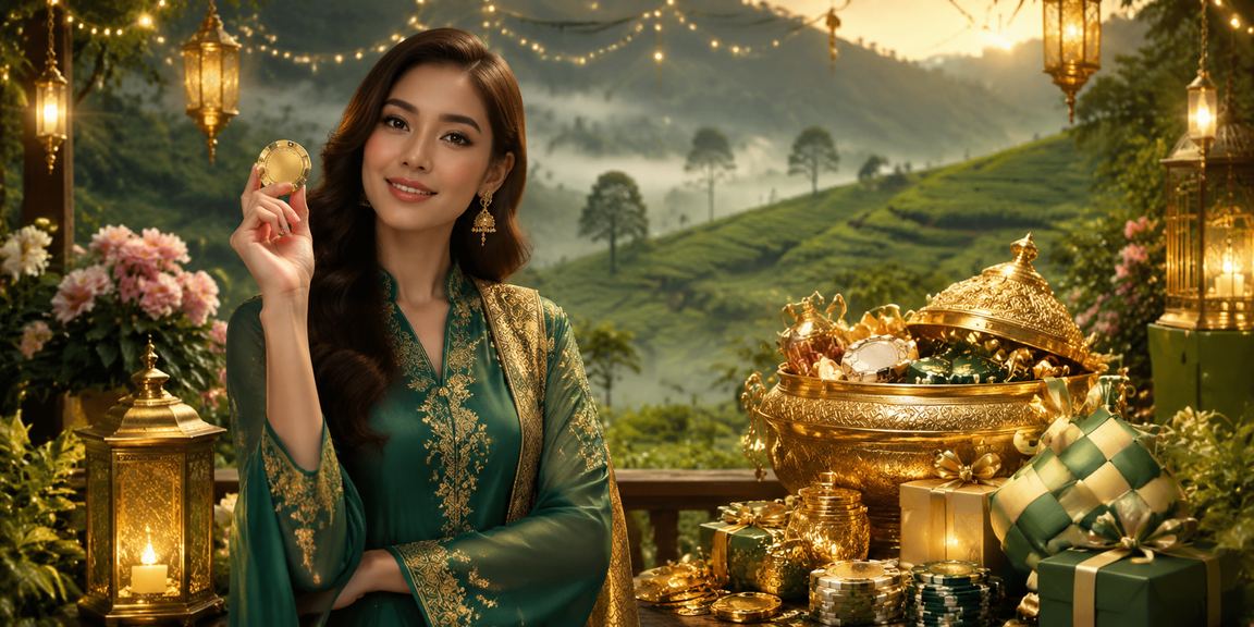 Suasana taruhan perlawanan langsung sempena Hari Raya di Malaysia